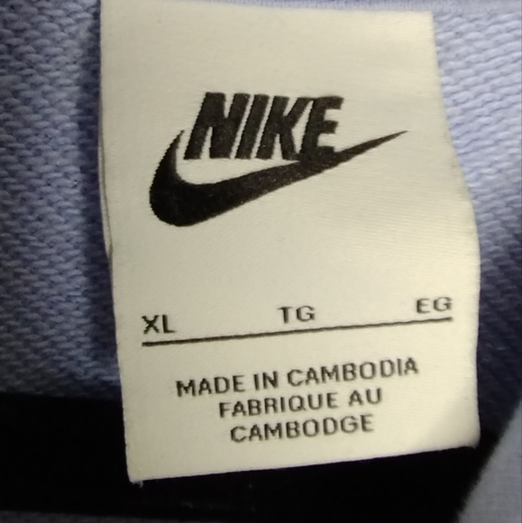 Nike Sportswear Sport Essentials Men’s French Terry Hoodie Size XL DM6907-548 - Picture 4 of 6